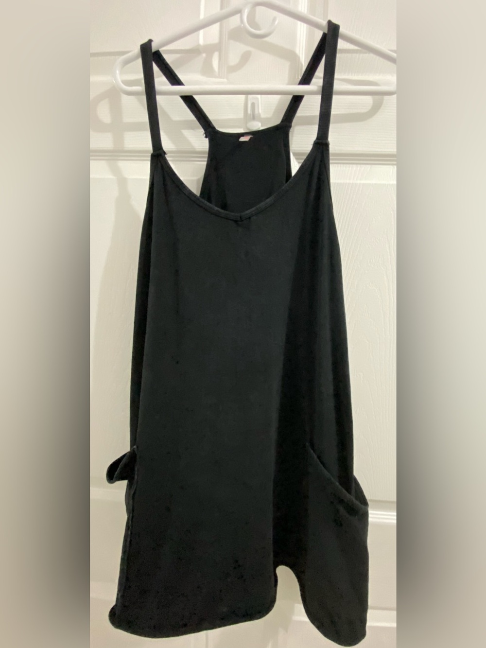 FP Movement by Free People Black Racerback Tank with Pockets